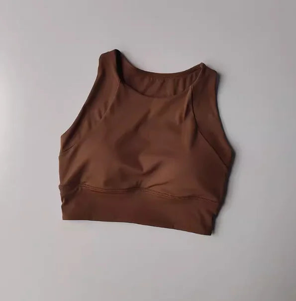 Shock proof Compact Sports Vest Running Breathable Full cup Yoga Vest Gym Clothing Summer Fitness Sports Bra The Clothing Company Sydney