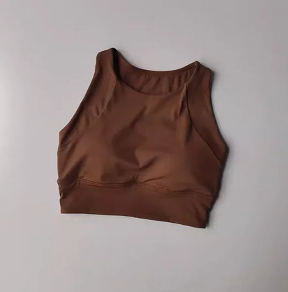 Shock proof Compact Sports Vest Running Breathable Full cup Yoga Vest Gym Clothing Summer Fitness Sports Bra The Clothing Company Sydney