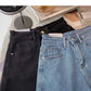 High Waist Plus-size Women Jeans Student Casual Versatile Trendy A- line Hot Pants Cotton Jeans Shorts The Clothing Company Sydney