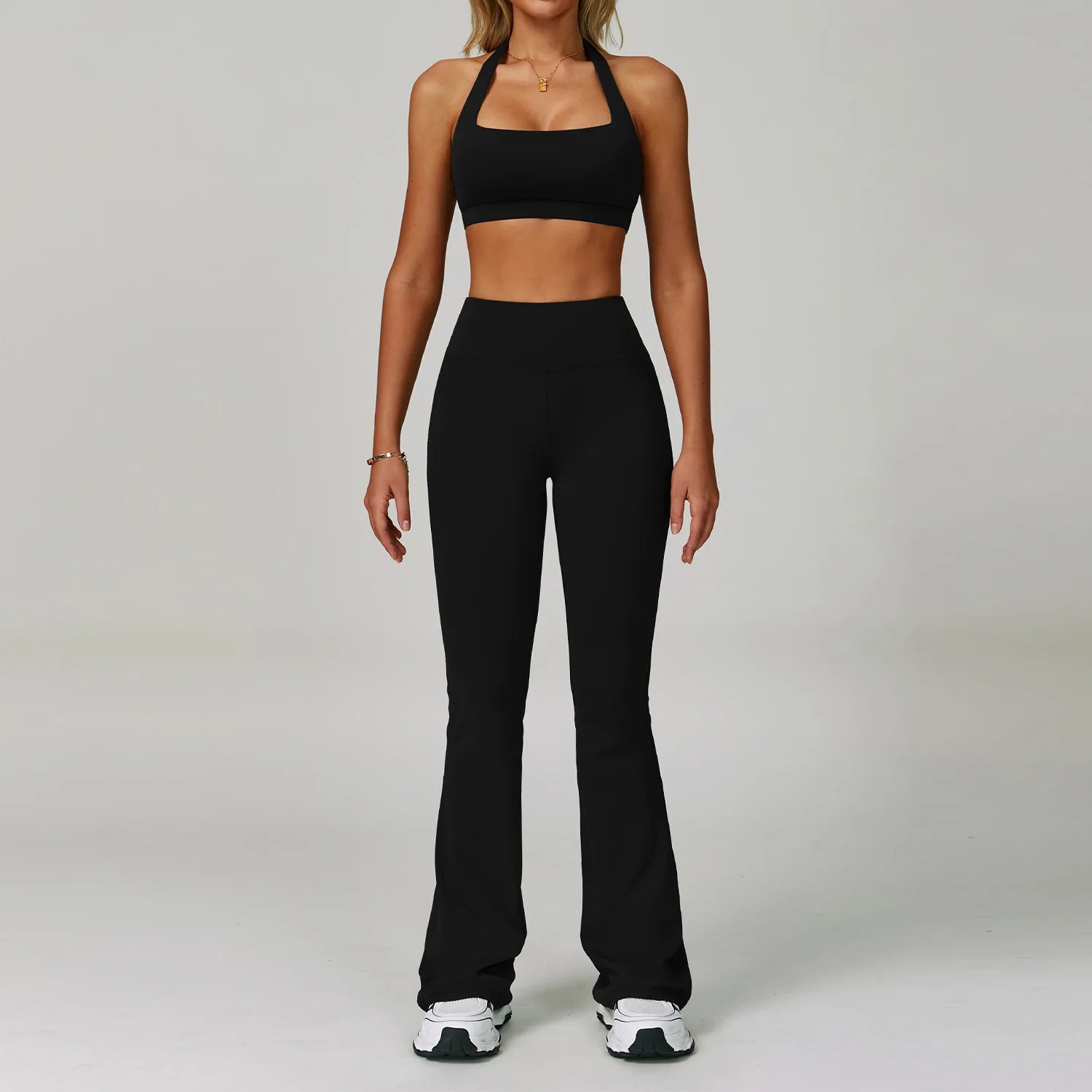 2 Piece Set Women's Tracksuit Fitness Clothes Yoga Sets Sportswear Workout Bra High Waist Leggings Set Gym Clothing Sports Suits The Clothing Company Sydney