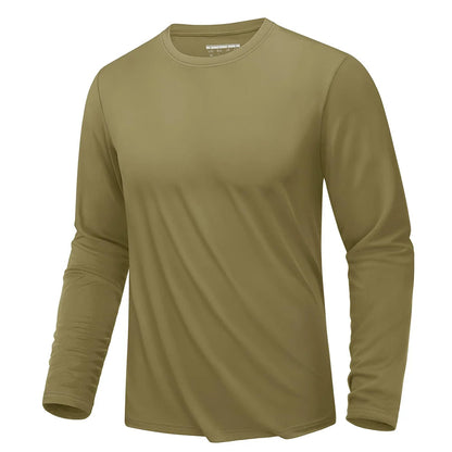 UPF 80+ Sun Protection T-shirts Men's Quick Dry Long Sleeve Athlectic T Shirts Performance Sports T-shirts Rash Guard The Clothing Company Sydney