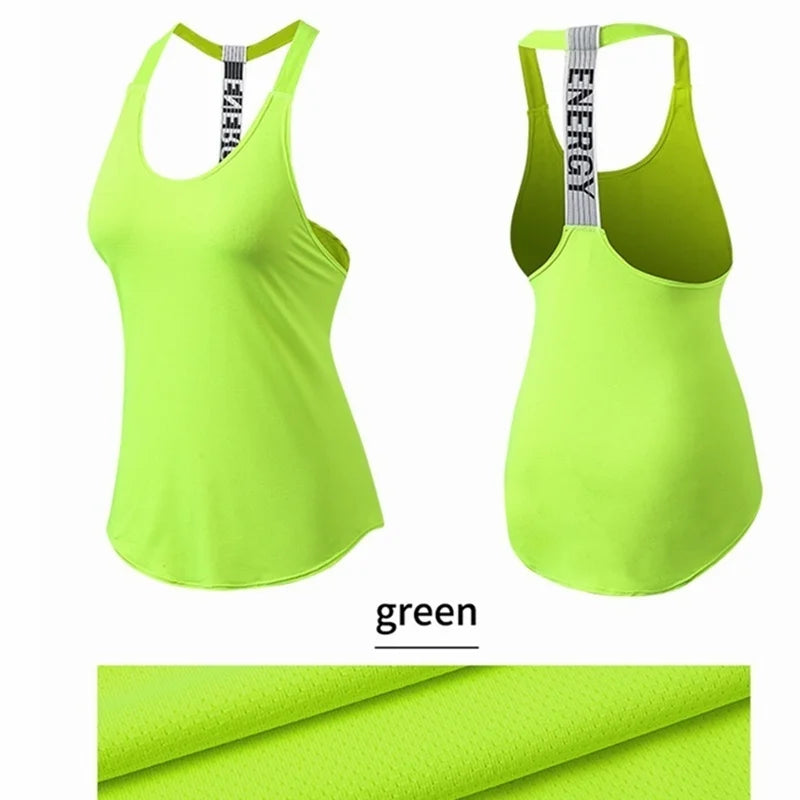 Women Gym Tops Black Sleeveless Yoga Fitness Shirt Gym Vest Running workout Sports Backless Singlet Top The Clothing Company Sydney