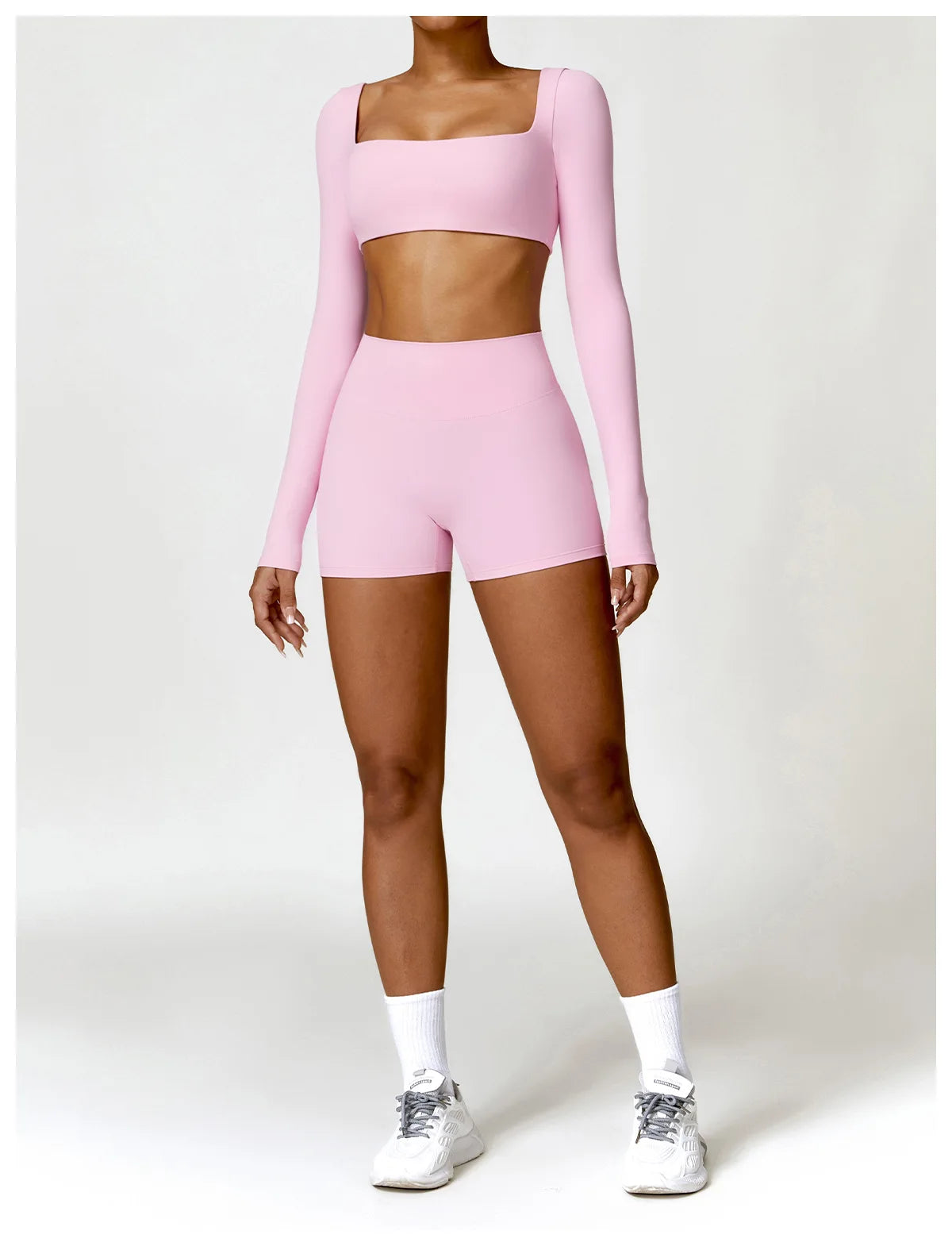 Women's Yoga Shorts Gym Leggings Cycling Slim Fit Workout Shorts High Waist Sports Shorts - The Clothing Company Sydney