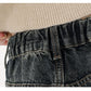 Women's Streetwear Retro High Waist Jeans Loose Wide Leg Denim Trousers Y2K Baggy Pants