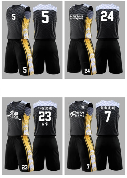 Customized Reversible Basketball Jersey Set Men Women Kids Quick Drying Jersey and Shorts Set - The Clothing Company Sydney