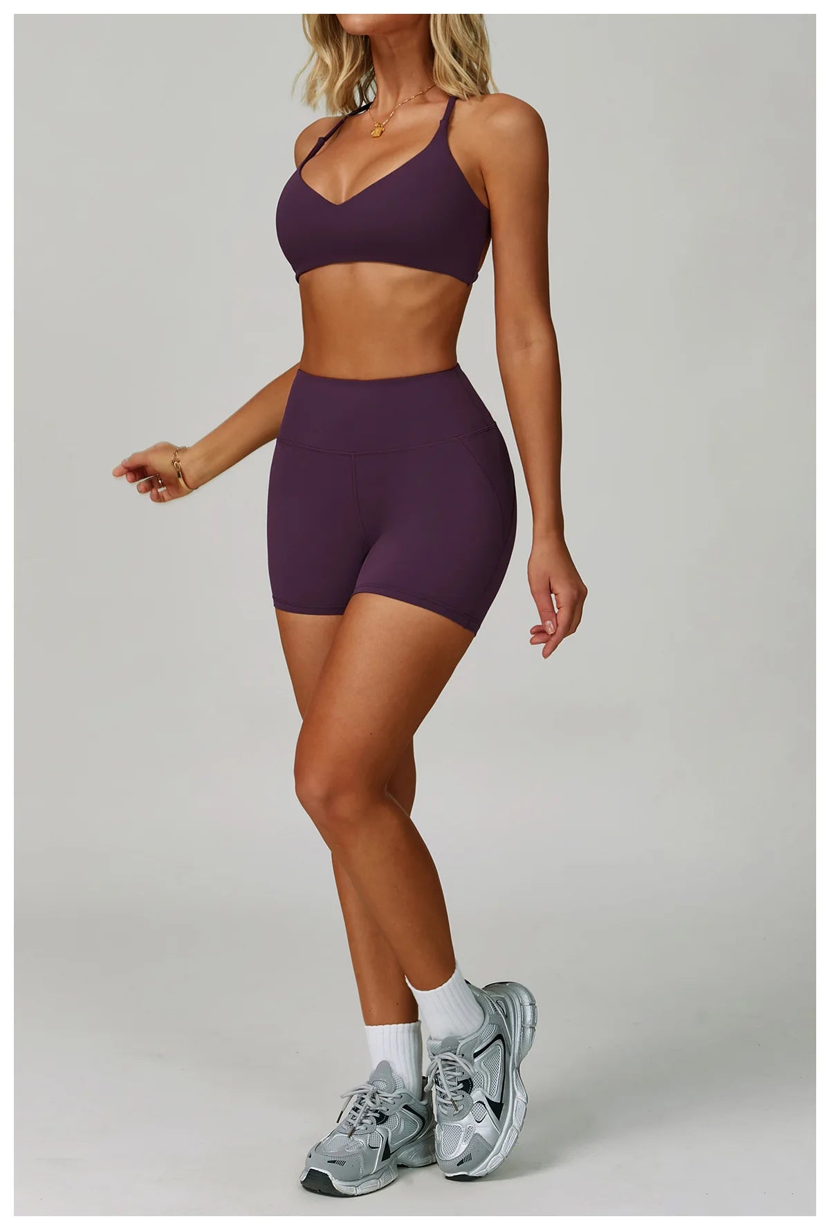 2 Piece Set Women's Tracksuit Fitness Clothes Yoga Sets Sportswear Workout Bra High Waist Leggings Set Gym Clothing Sports Suits The Clothing Company Sydney