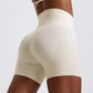 Yoga Clothing Push Up Gym Shorts Womens High Waist Sports Leggings Workout Cycling Shorts
