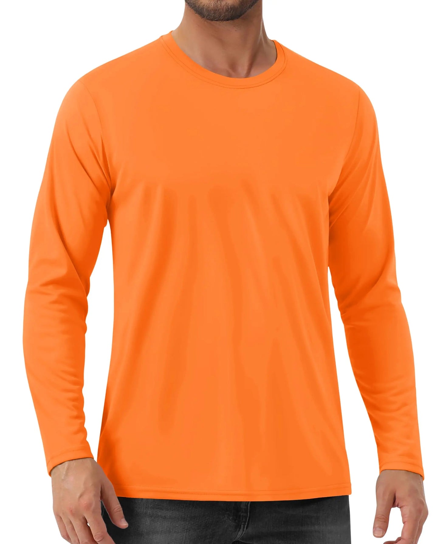 UPF 80+ Sun Protection T-shirts Men's Quick Dry Long Sleeve Athlectic T Shirts Performance Sports T-shirts Rash Guard The Clothing Company Sydney