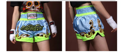 Boxing Shorts Womens Mens Embroidery MMA Shorts Professional Combat Kickboxing Training Trunks Kids Boy Girl Muay Thai Pants The Clothing Company Sydney