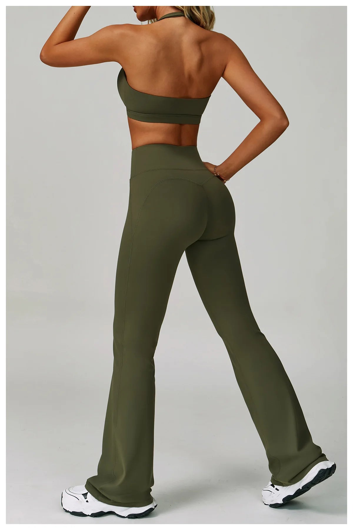 2 Piece Set Women's Tracksuit Fitness Clothes Yoga Sets Sportswear Workout Bra High Waist Leggings Set Gym Clothing Sports Suits The Clothing Company Sydney