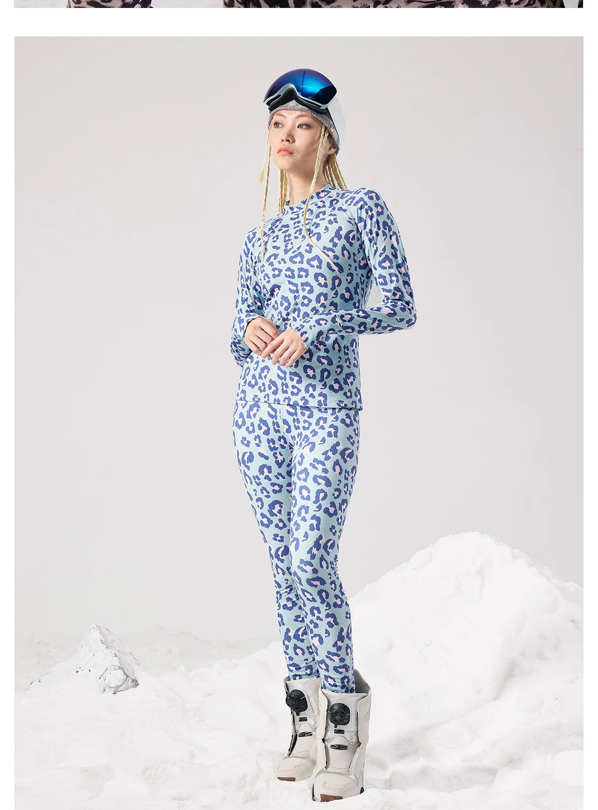 Womens 2 Piece Ultra Soft Winter Ski Quick Dry Base Layering Set Microfiber Fleece Thermal Underwear Plus Pants Set - The Clothing Company Sydney