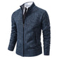 Men's Casual Stand Collar Sweater Zipper Cardigan The Clothing Company Sydney
