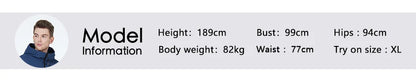 Men's  Lightweight Cotton Jacket Casual Trend Coat Male Windbreaker Coat hooded Jacket - The Clothing Company Sydney