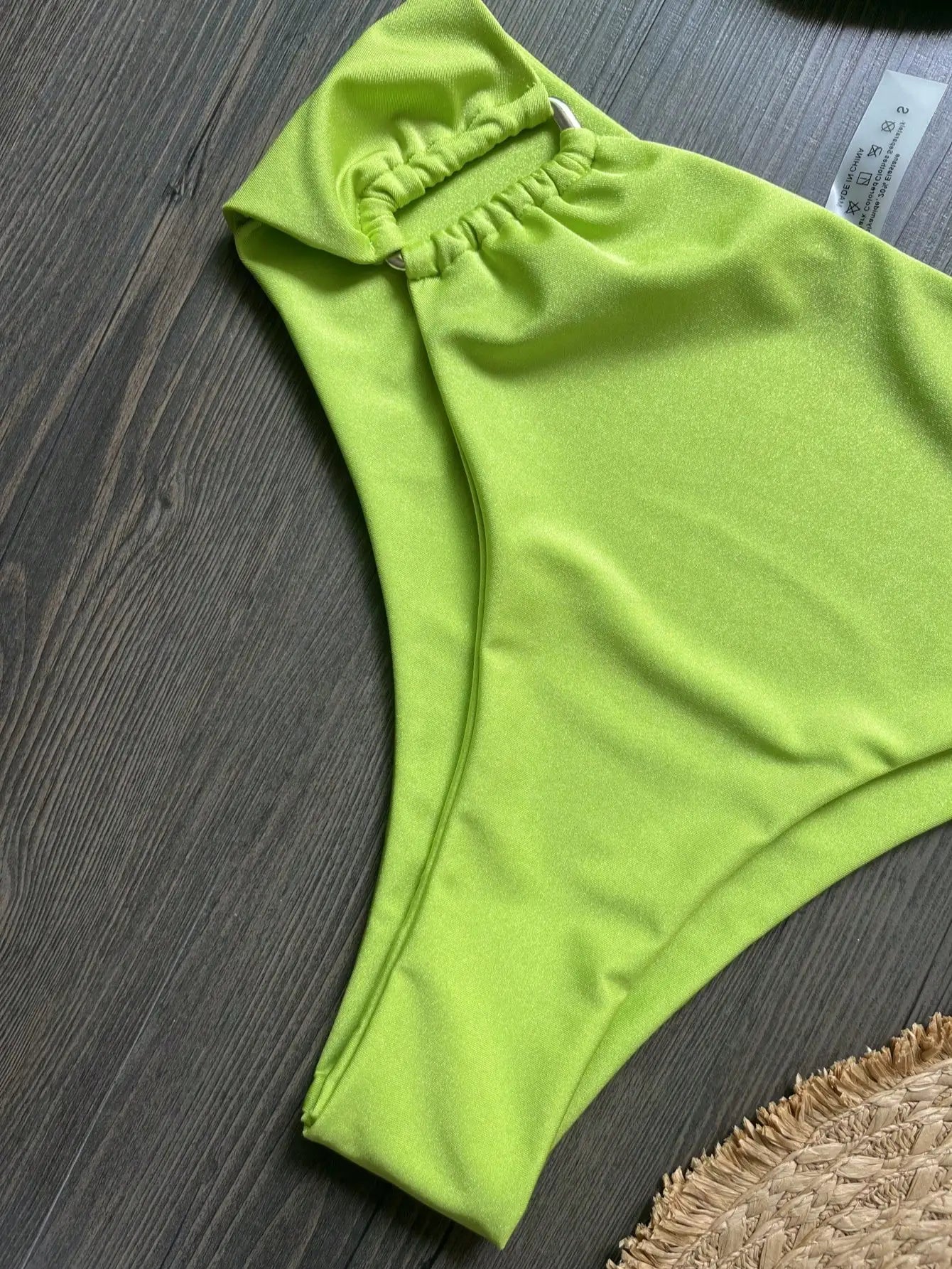 2 Piece Bandeau Bikini Push Up Swimsuit Swimwear Brazilian Bikini Set Thong Swim Suits Solid Beachwear The Clothing Company Sydney