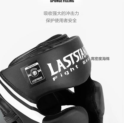 Boxing MMA Safety Helmet Head Gear Protectors Adult Teenage Training Headgear Muay Thai Kickboxing Full-covered Helmet Headgear The Clothing Company Sydney