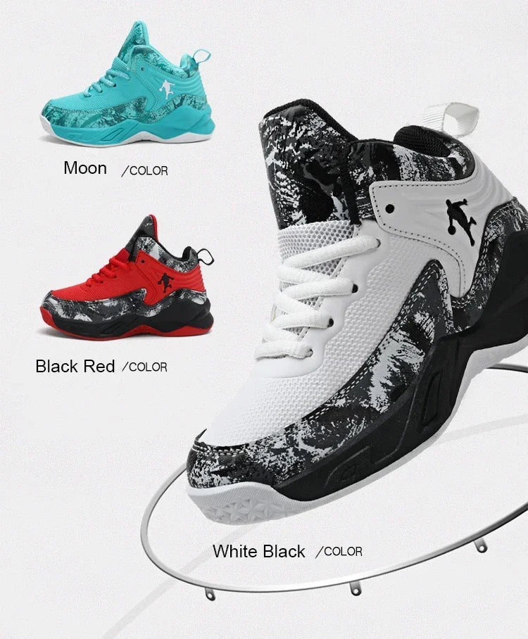 Kids Basketball Shoes – Non-Slip Sports Sneakers The Clothing Company Sydney