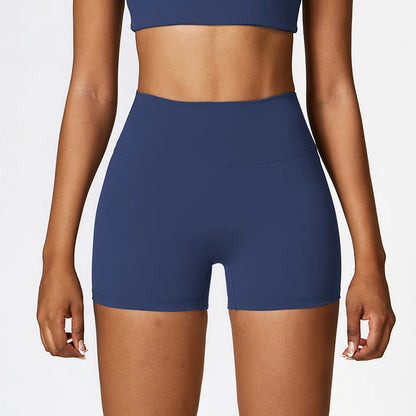 Women's sports High waist fitness running cycling quick dry Breathable Yoga Shorts - The Clothing Company Sydney