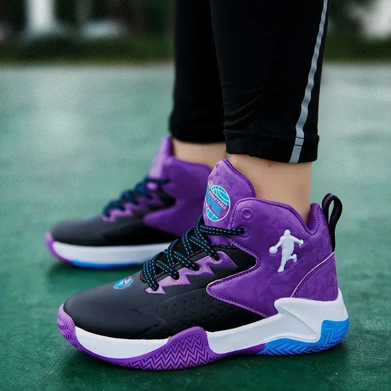 Kids Basketball Shoes – Breathable Non-Slip Sneakers The Clothing Company Sydney