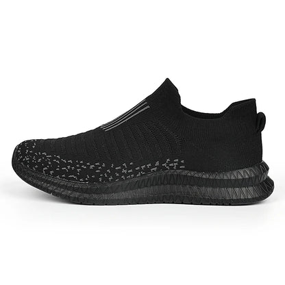 Breathable Casual Lightweight Outdoor Walking Anti-slip Men's Sneakers Slip on Flats Vulcanized Shoes - The Clothing Company Sydney
