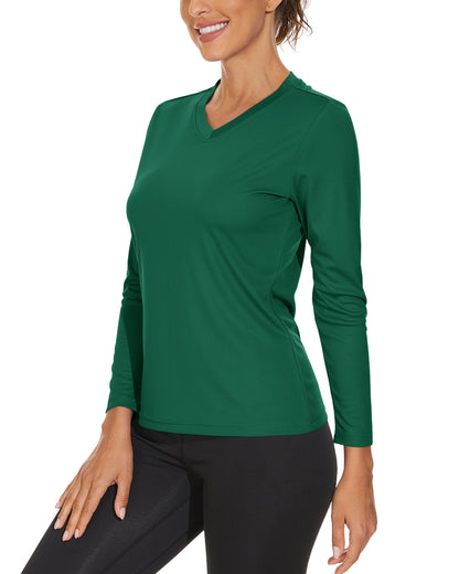 Summer Sun Protection Shirts UPF 50+ Womens Long Sleeve V Neck Shirts Lightweight Quick Dry Tee Shirts Outdoor Pullover The Clothing Company Sydney