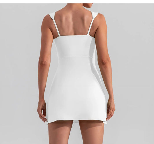 Women's Sleeveless Tennis Dress Racerback Golf Dress Outfit Sportswear Dresses - The Clothing Company Sydney