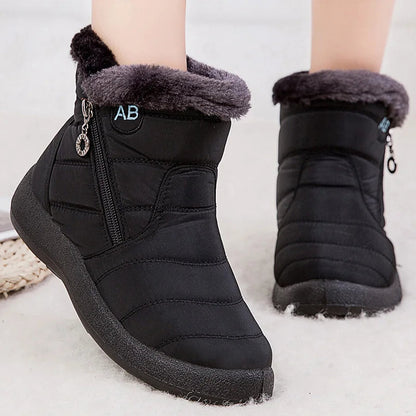 Women’s Winter Snow Boots – Warm Fur Ankle Shoes The Clothing Company Sydney
