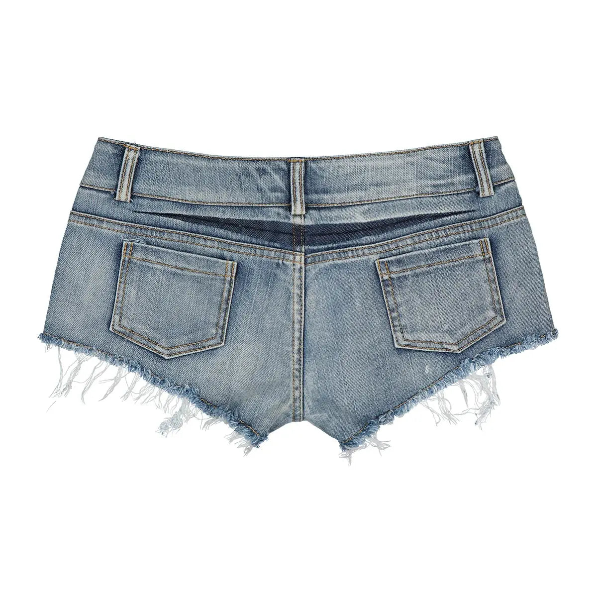Women's Low Waist Pants Summer Fashion Casual Jeans Denim Shorts - The Clothing Company Sydney