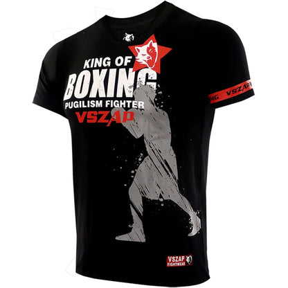 Men's Women's Kids Muay Thai T Shirt Running Fitness Sports Short Sleeve Outdoor Boxing Wrestling Tracksuits Summer Breathable Quick Dry Tees The Clothing Company Sydney