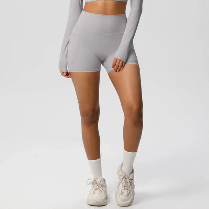 Bicycle Yoga Pants With Pockets Quick Drying High Waisted Gym Push Up Yoga Shorts Woman Breathable Workout Fitness Bike Shorts The Clothing Company Sydney