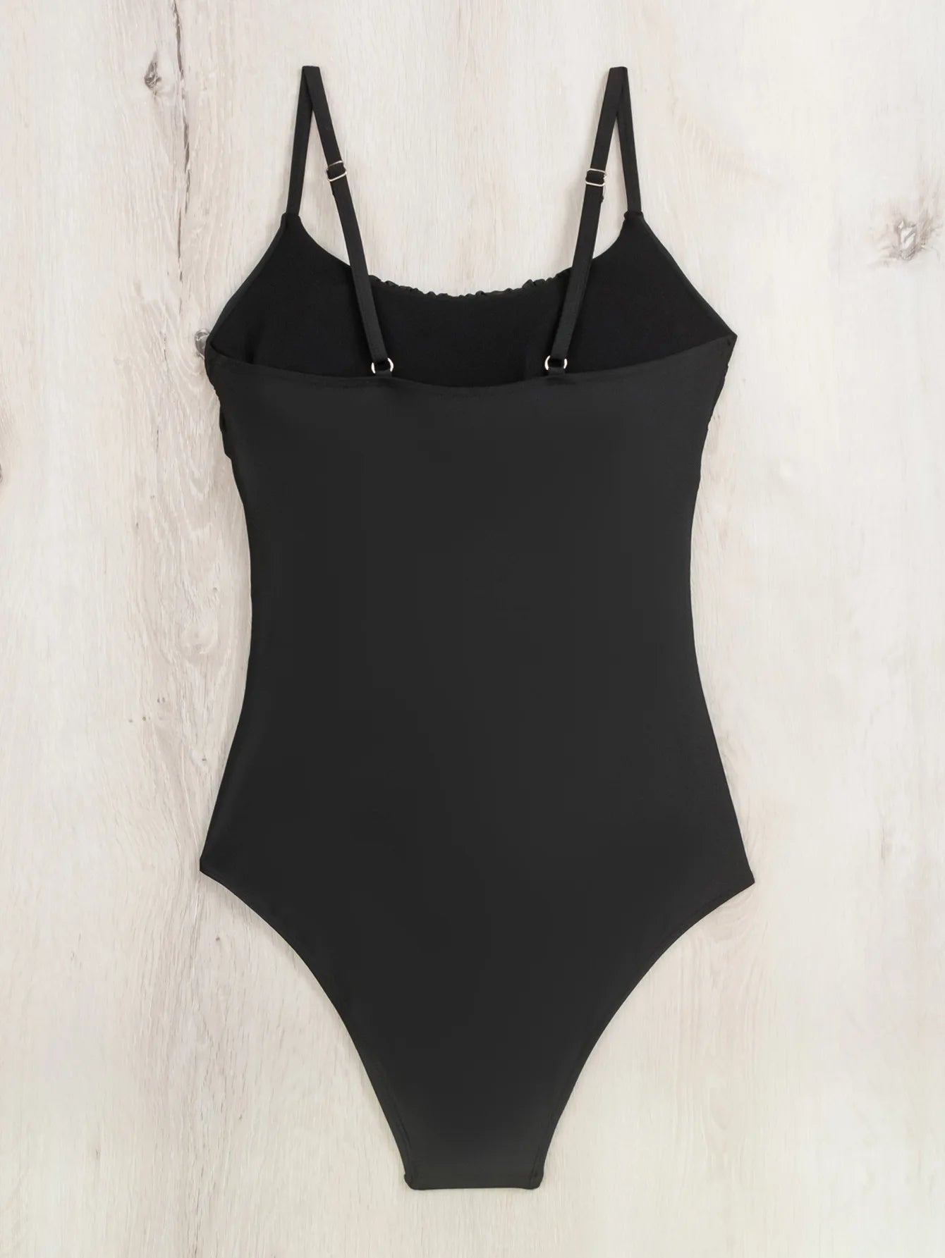 Black One Piece Swimsuit Swimwear Beach Bathing Suit Monokini Beachwear - The Clothing Company Sydney