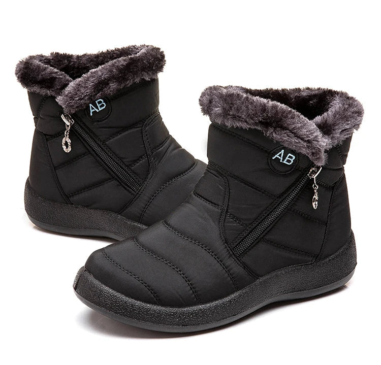 Women’s Winter Snow Boots – Warm Fur Ankle Shoes The Clothing Company Sydney
