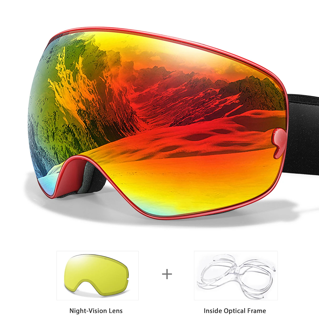 Unisex Ski Snow UV Goggles The Clothing Company Sydney
