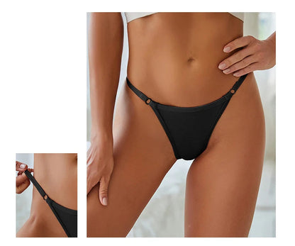 3 Pack Women's Cotton Panties Low Waist Bikini Briefs Ladies Underwear Soft Solid Underpants Lingerie The Clothing Company Sydney