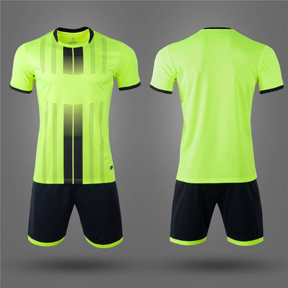 Men Women Kids Soccer Set Short Sleeve Volleyball Uniform Football Jersey Team Training Shirts Sport Kit Suit Breathable Set The Clothing Company Sydney