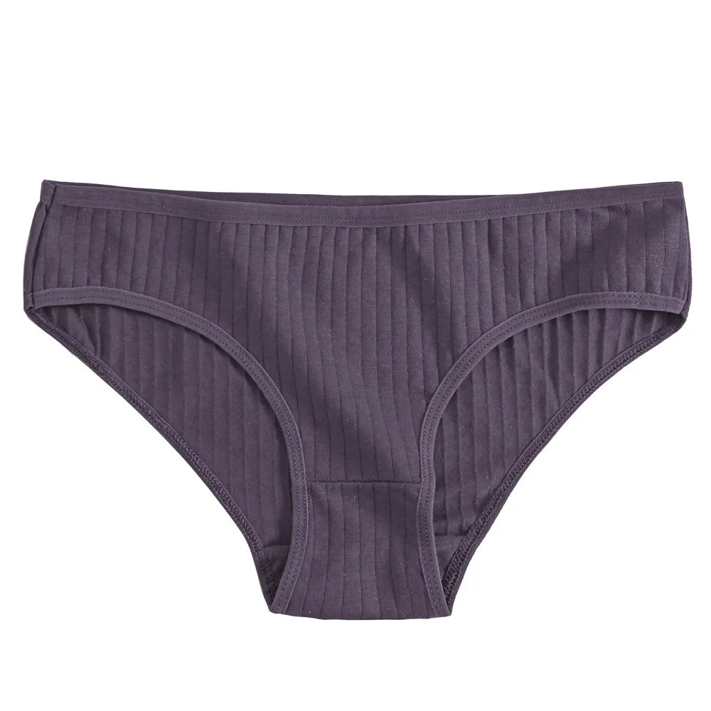 9 Pack Cotton Panties Women Underwear Striped Panty Female Soft Lingerie Briefs Underpant Intimates Set The Clothing Company Sydney