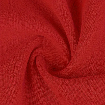 Women's Elegant Dress Summer Short Sleeve O-Neck Vintage Cotton Linen Comfortable Loose Pocket Long Dress - The Clothing Company Sydney