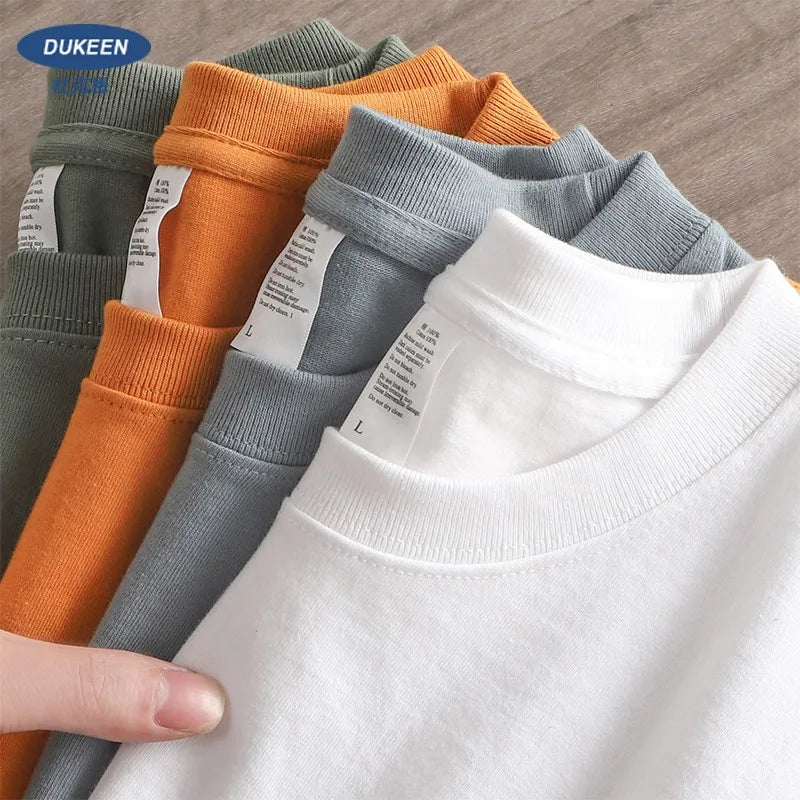 Men's 280gsm Oversized Heavy T-Shirt Summer Short Sleeve Tee Cotton Top Casual T Shirts The Clothing Company Sydney