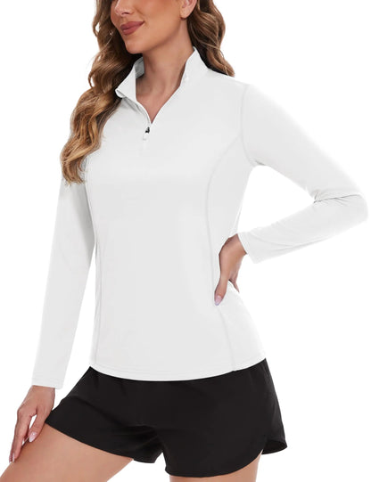 UPF 50+ Quick Dry Long Sleeve T Shirts Womens Anti UV/Sun Protection Shirts Running Hiking Fishing T-Shirts Outdoor Top The Clothing Company Sydney