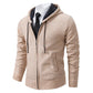Men's Casual Stand Collar Sweater Zipper Cardigan The Clothing Company Sydney