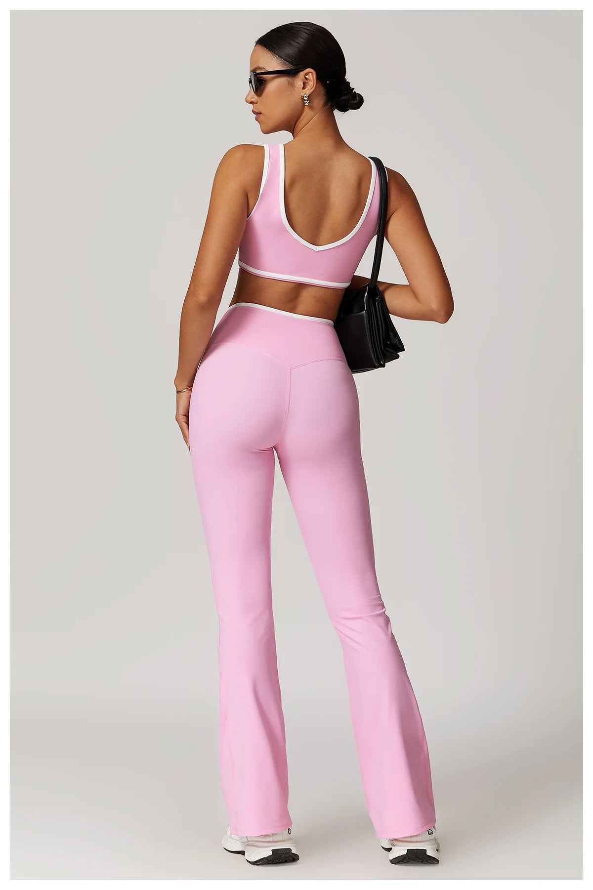 2 Piece Yoga Set Women's Workout Outfits Fitness Sportswear Gym Tracksuit High Waist Leggings Sports Bra Athletic Wear The Clothing Company Sydney