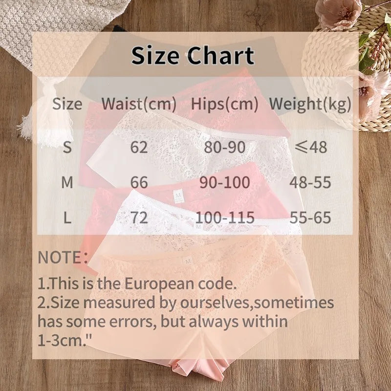 6 Pack Women's Panties Lace Boxers Seamless Female Underwear Temptation Boyshorts Boxer Lingerie Briefs The Clothing Company Sydney