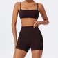 2 Piece Sports Suit Women Half Zipper Long Sleeves Slim Yoga Set Flared Activewear Gym Workout Sportswear The Clothing Company Sydney