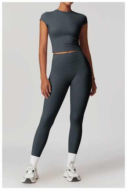 2 Piece Sportswear Women Yoga Set Gym Clothes Suits Fitness Set Tracksuits Sports Bra Gym Leggings - The Clothing Company Sydney