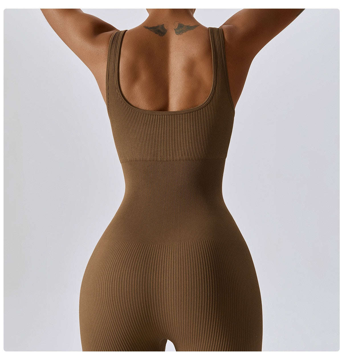 Spring Seamless One-Piece Yoga Clothes Sportswear Women's Gym Push Up Workout Clothes Fitness Sports Stretch Bodysuit Yoga Suit The Clothing Company Sydney