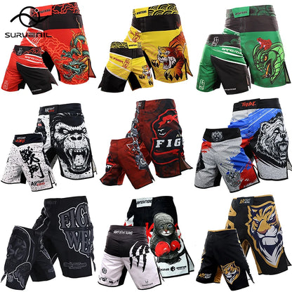 MMA Shorts Tiger Muay Thai Pants Kickboxing Boxing Training Trunks Fitness Gym Mixed Martial Arts Jiu Jitsu Fight Wear The Clothing Company Sydney