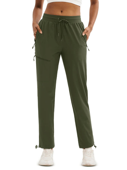 UPF50+ Quick Dry Cargo Pants Womens Outdoor Hiking 4 Pockets Sweatpant Breathable Waterproof UV Protection Trousers The Clothing Company Sydney