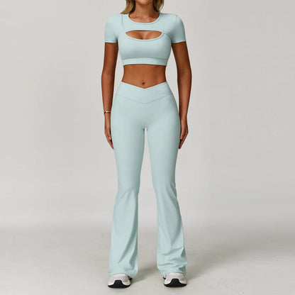 2 Piece Women's Sportswear Yoga Gym Clothes Workout Outfits Yoga Suits Tracksuits Fitness Set Sports Bra Running Gym Leggings The Clothing Company Sydney