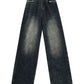 Women's Streetwear Retro High Waist Jeans Loose Wide Leg Denim Trousers Y2K Baggy Pants The Clothing Company Sydney