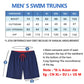 Men's Summer Swimming Board Shorts Sport Breathable Elastic Waist Mesh Liner With Pocket Shorts Swim Trunks The Clothing Company Sydney