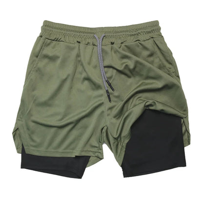 Men’s Multi-Pocket Workout Shorts – Lined Fitness, Running & Beachwear Shorts The Clothing Company Sydney
